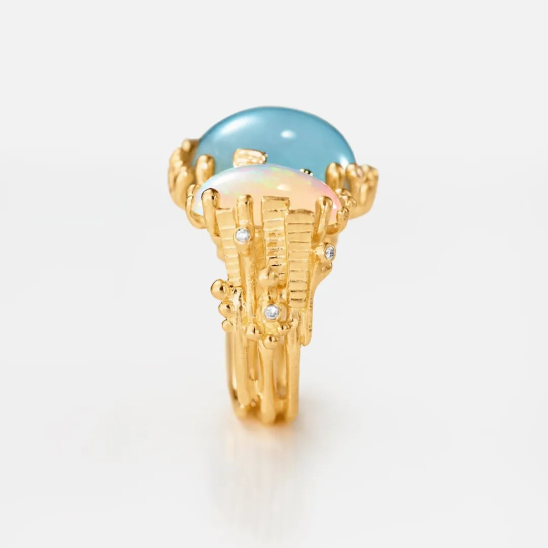 Ole Lynggaard Ringe | BoHo ring doppelt