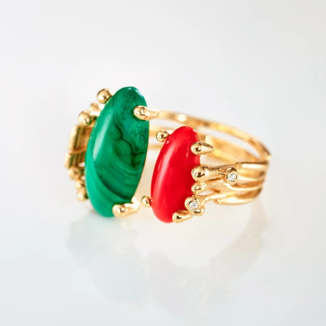 Ole Lynggaard Ringe | BoHo ring doppelt