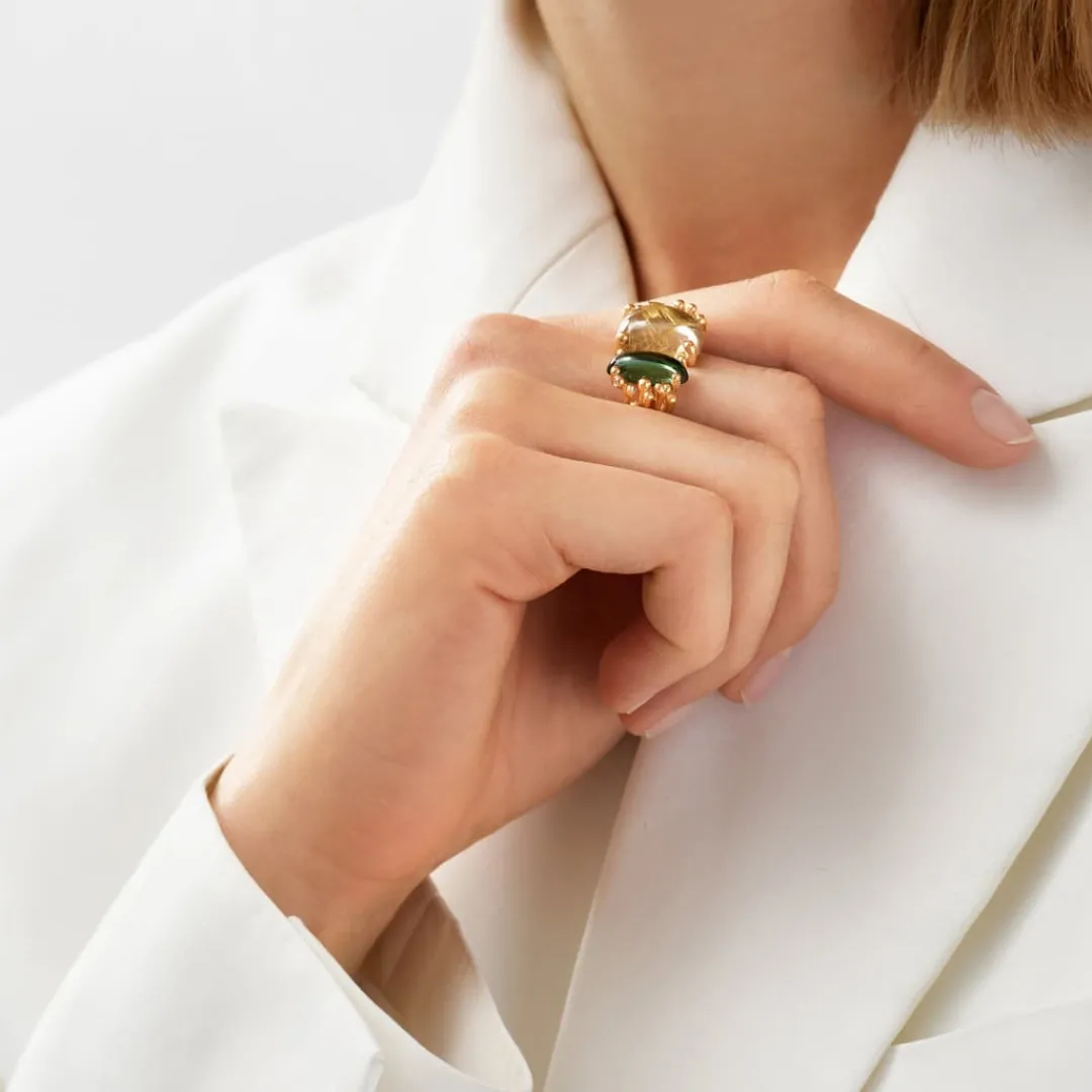 Ole Lynggaard Ringe | BoHo ring doppelt