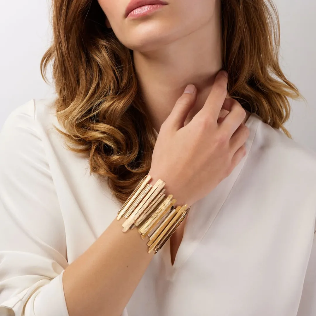 Ole Lynggaard Armbänder | Hochkarätige Juwelierkunst | BoHo-Armreif 15-16 cm