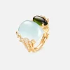 Ole Lynggaard Ringe | BoHo-Doppelring Pavé