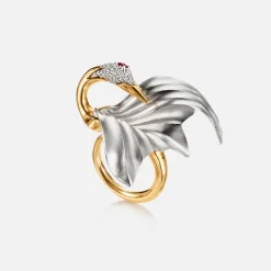 Ole Lynggaard Ringe | Cranes ring groß