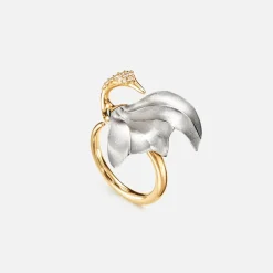 Ole Lynggaard Ringe | Cranes ring klein