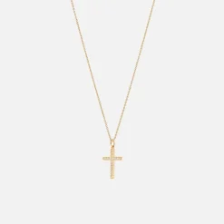 Ole Lynggaard Anhänger | Cross anhänger pavé
