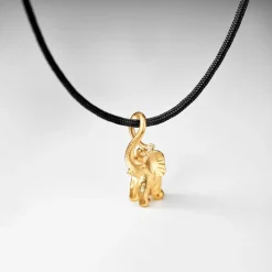 Ole Lynggaard Armbänder | Charmanhänger | Elephant Charme mit Kordel