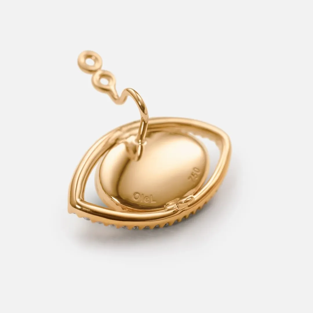 Ole Lynggaard Ohrring Anhänger | Evil Eye Ohrring-Anhänger
