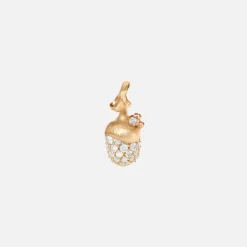 Ole Lynggaard Anhänger | Forest Acorn pendant small pavé