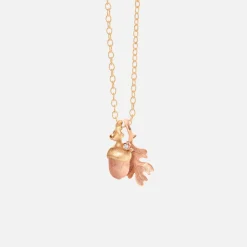 Ole Lynggaard Anhänger | Forest Oak leaf pendant small