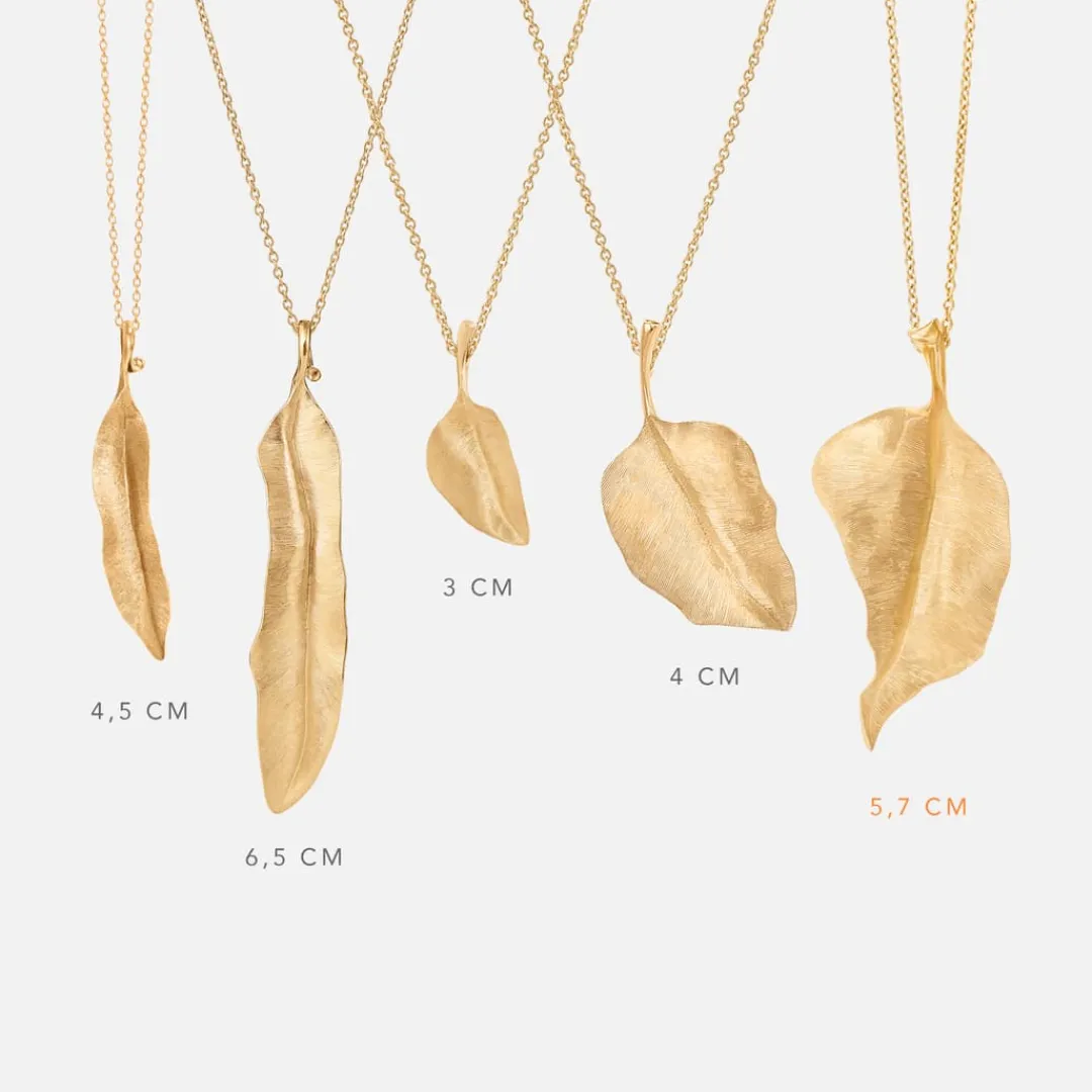 Ole Lynggaard Anhänger | Leaves pendant giga