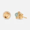 Ole Lynggaard Ohrringpaare | Ohrring Anhänger | Lotus Diamantenkranz