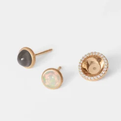 Ole Lynggaard Ohrringpaare | Ohrring Anhänger | Lotus Diamantenkranz