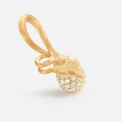Ole Lynggaard Anhänger | Lotus Sprout pendant pavé
