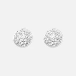 Ole Lynggaard Ohrringpaare | Lotus stud earrings pavé