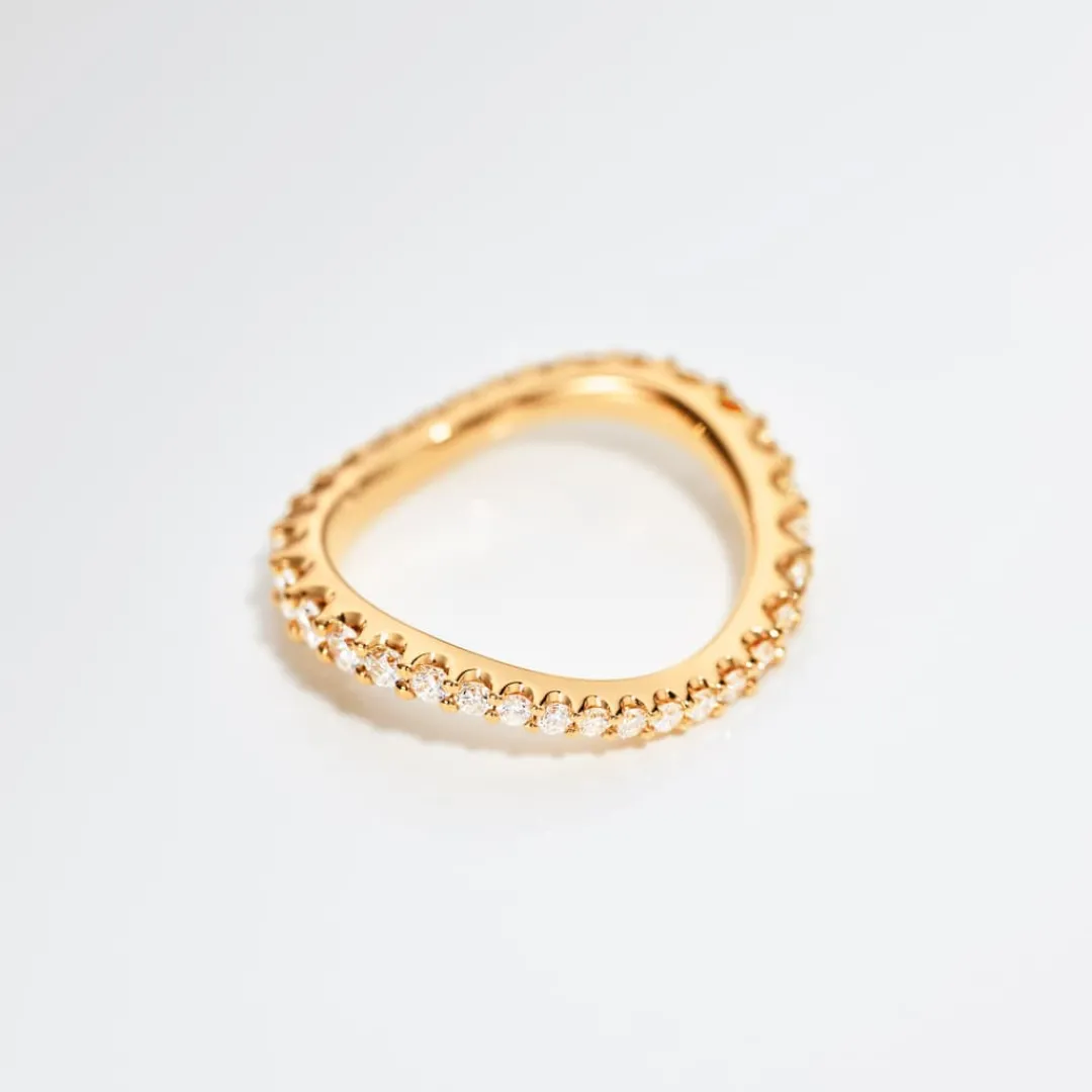 Ole Lynggaard Ringe | Love Bands Ring gebogen weit