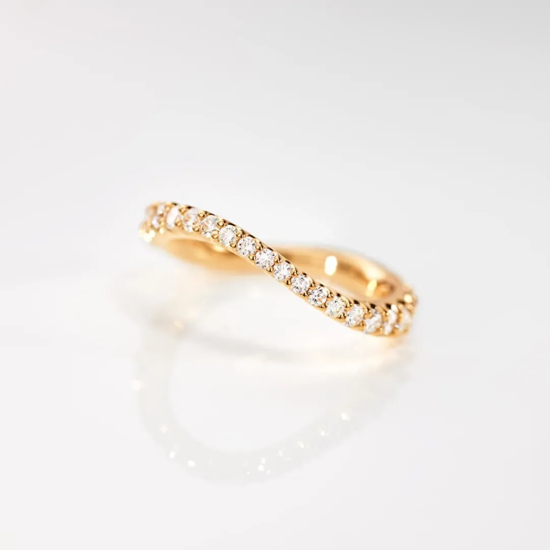 Ole Lynggaard Ringe | Love Bands Ring gebogen weit