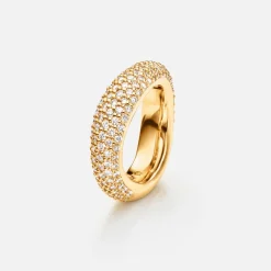 Ole Lynggaard Ringe | Love ring 5 pavé