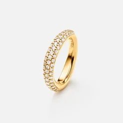 Ole Lynggaard Ringe | Love ring 4 pavé