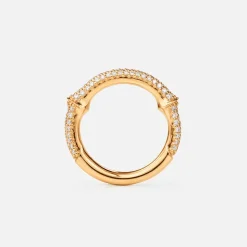 Ole Lynggaard Ringe | Nature ring IV Pavé
