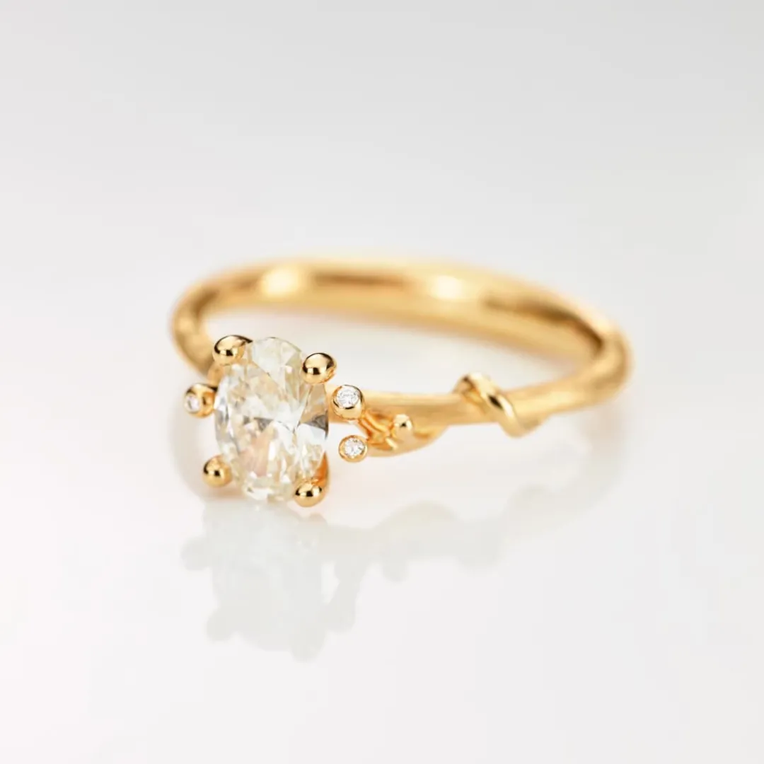 Ole Lynggaard Ringe | Nature Solitaire ring