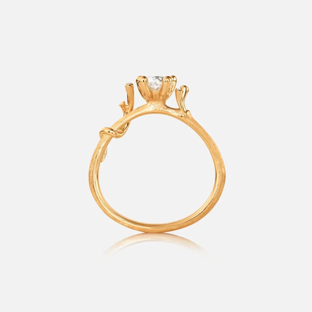 Ole Lynggaard Ringe | Nature Solitaire ring