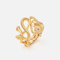 Ole Lynggaard Ringe | Snakes Medusa Ring