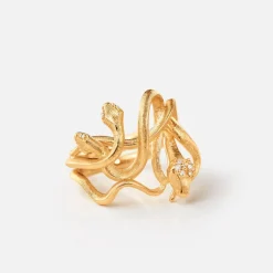 Ole Lynggaard Ringe | Snakes Medusa Ring