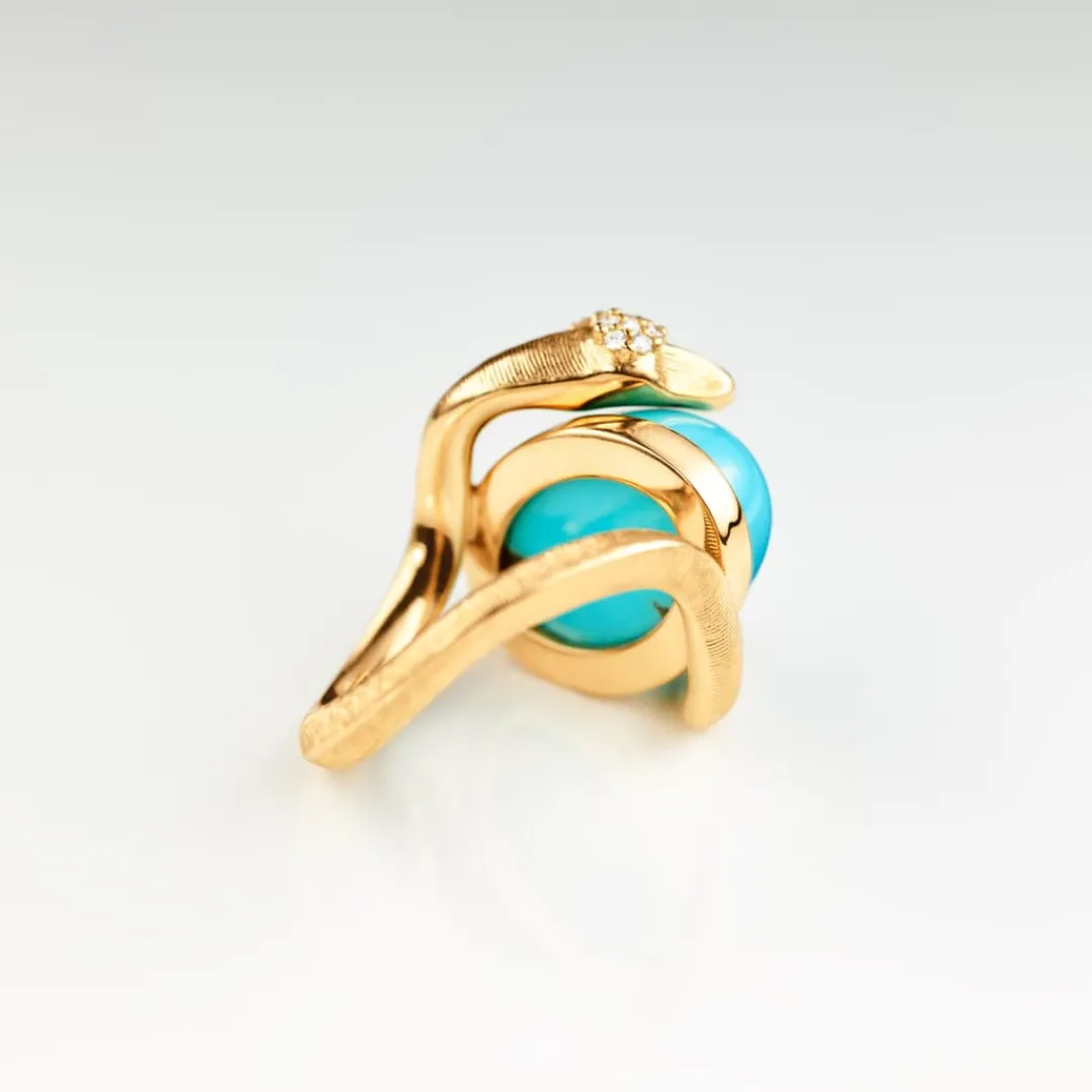 Ole Lynggaard Ringe | Snakes ring
