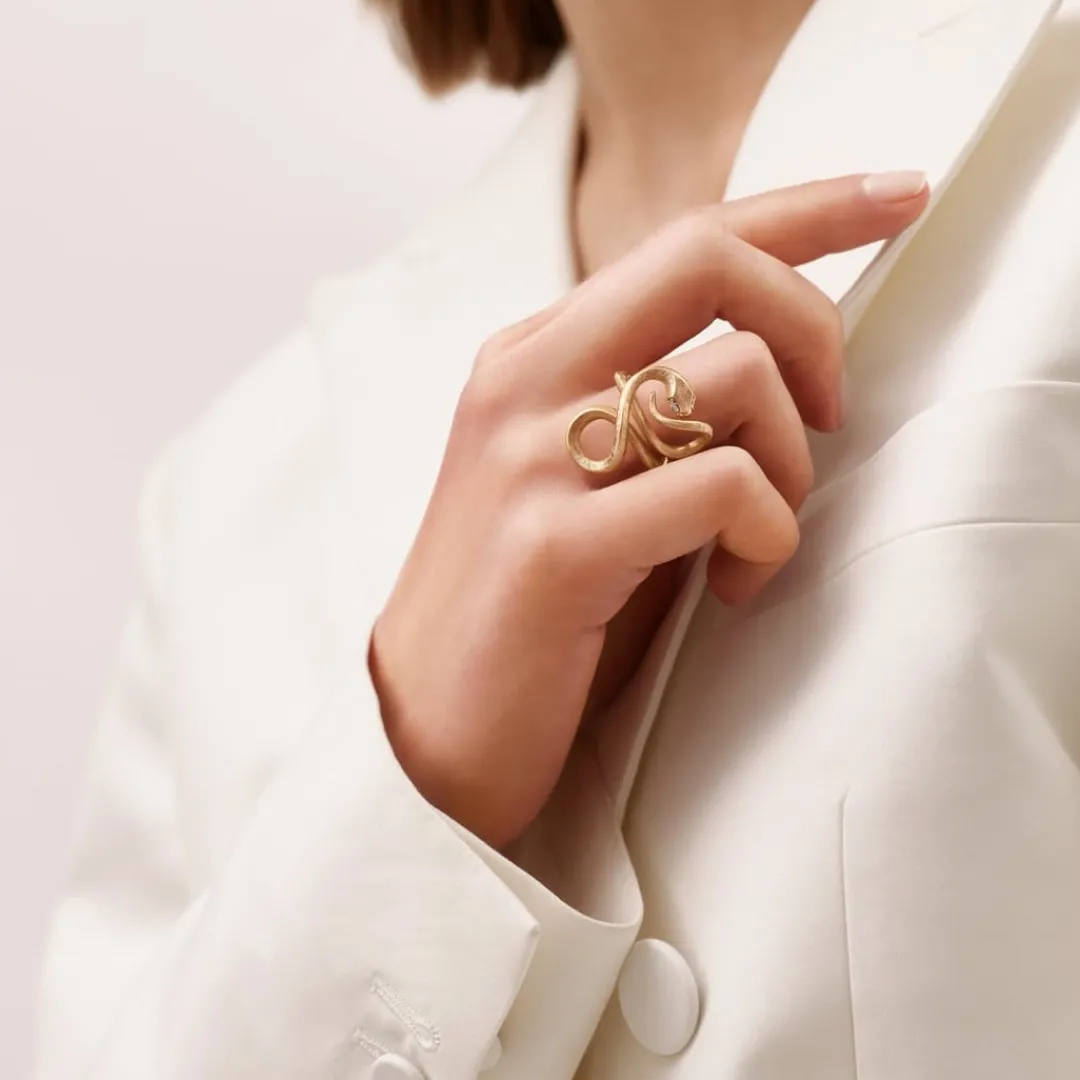 Ole Lynggaard Ringe | Snakes Ring groß