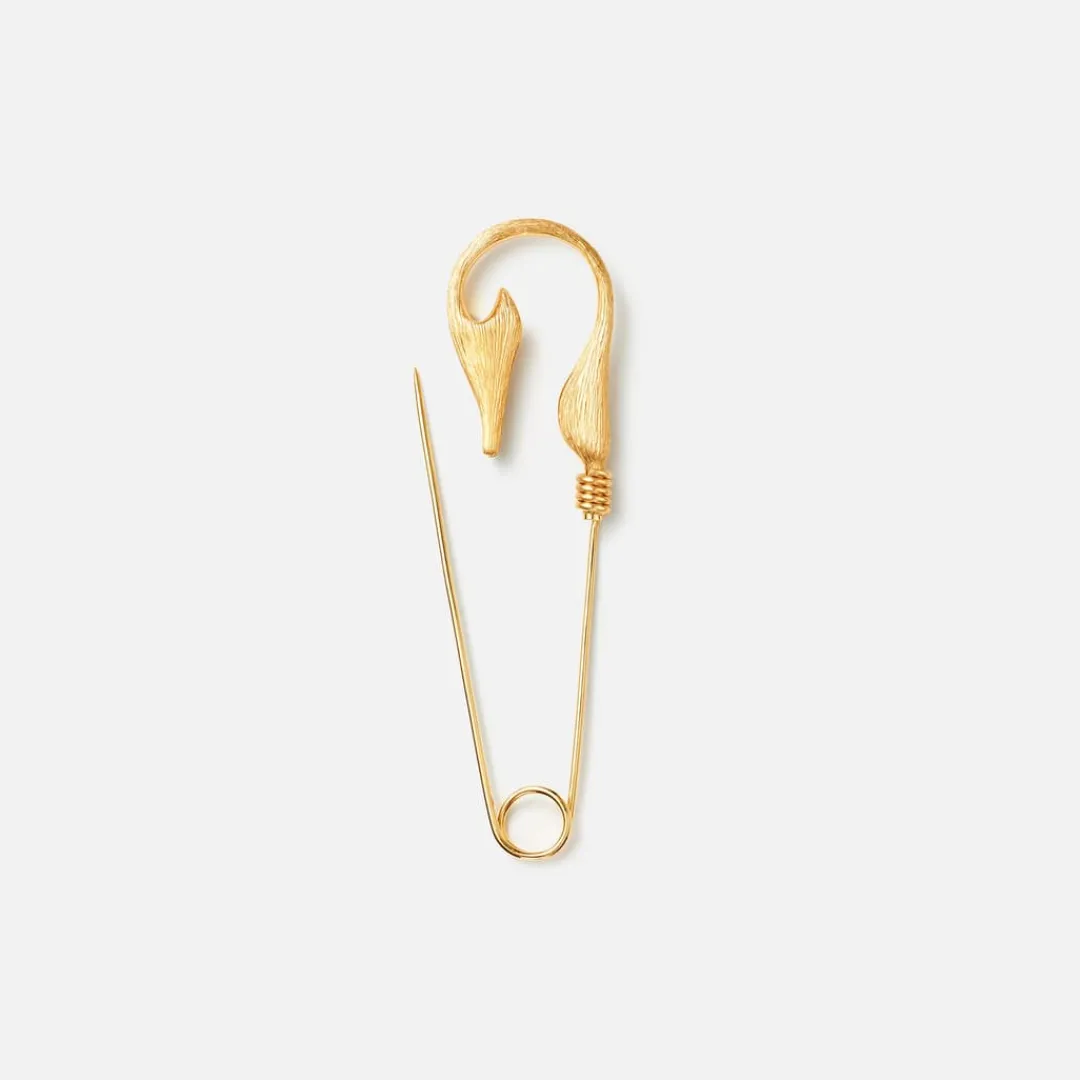 Ole Lynggaard Broschen | Under the Sea Fish Hook-Brosche, groß