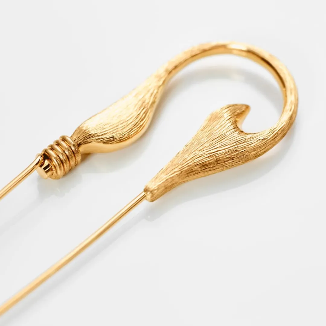 Ole Lynggaard Broschen | Under the Sea Fish Hook-Brosche, groß