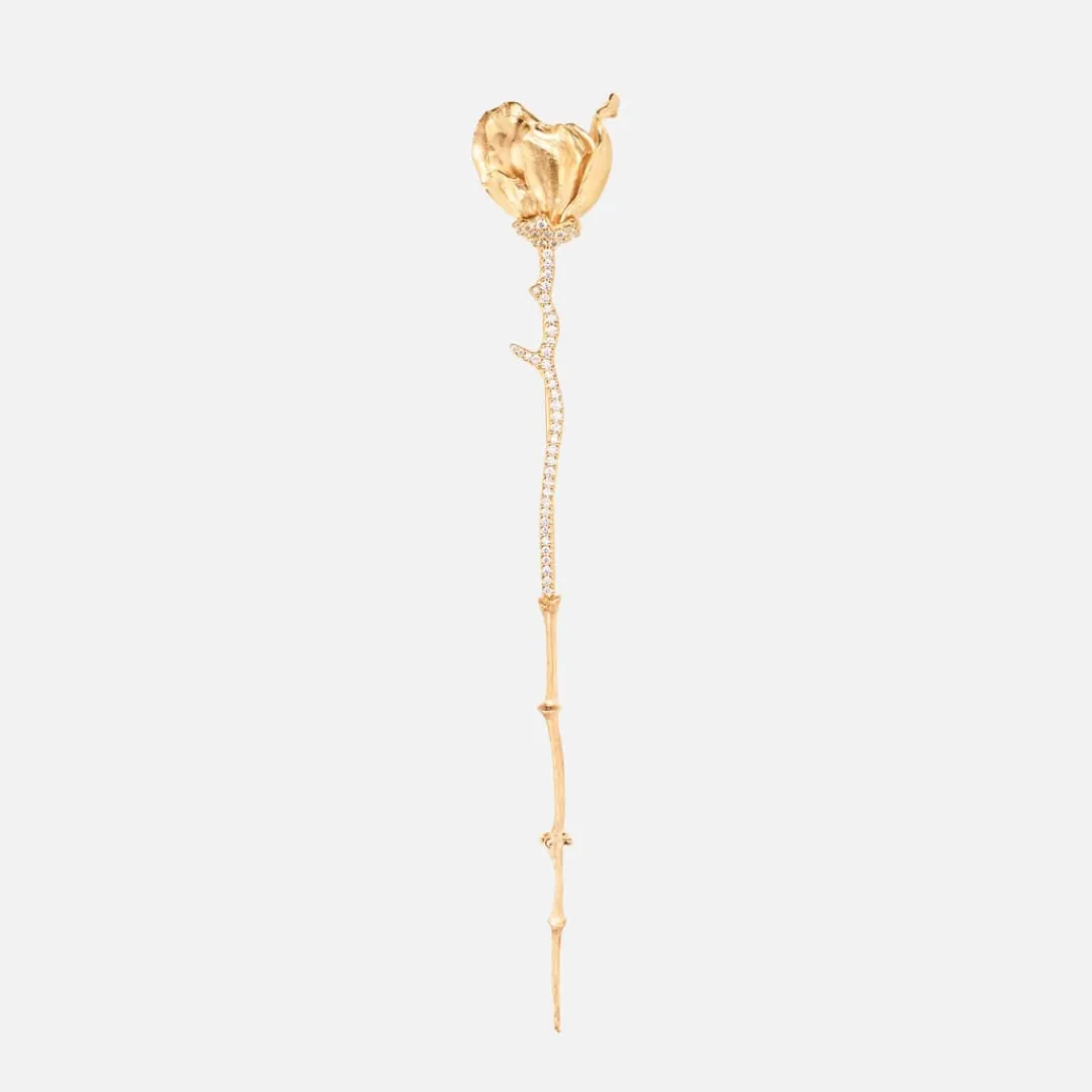Ole Lynggaard Broschen | Wild Rose brosch kleine