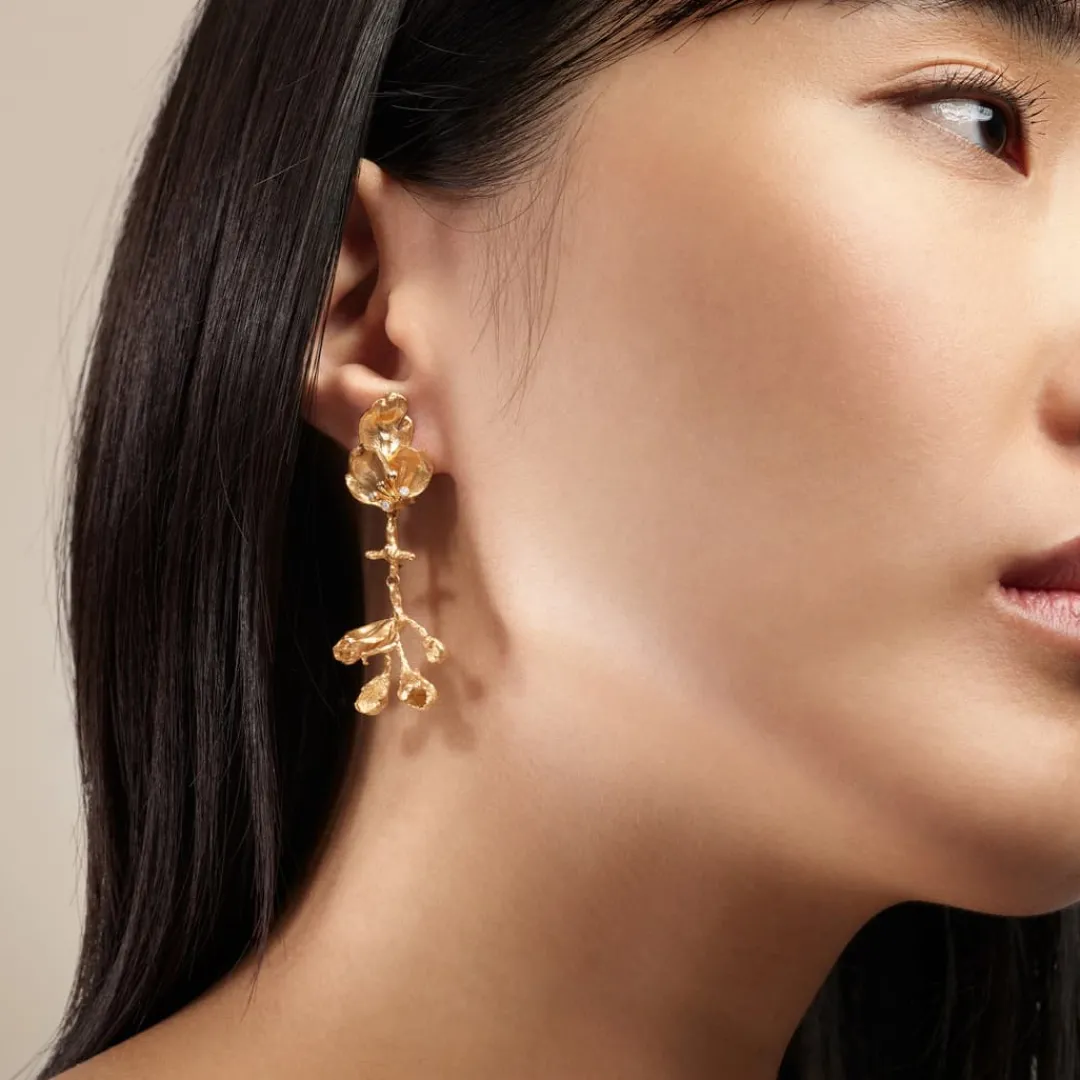Ole Lynggaard Ohrring Anhänger | Wild Rose Earring pendants