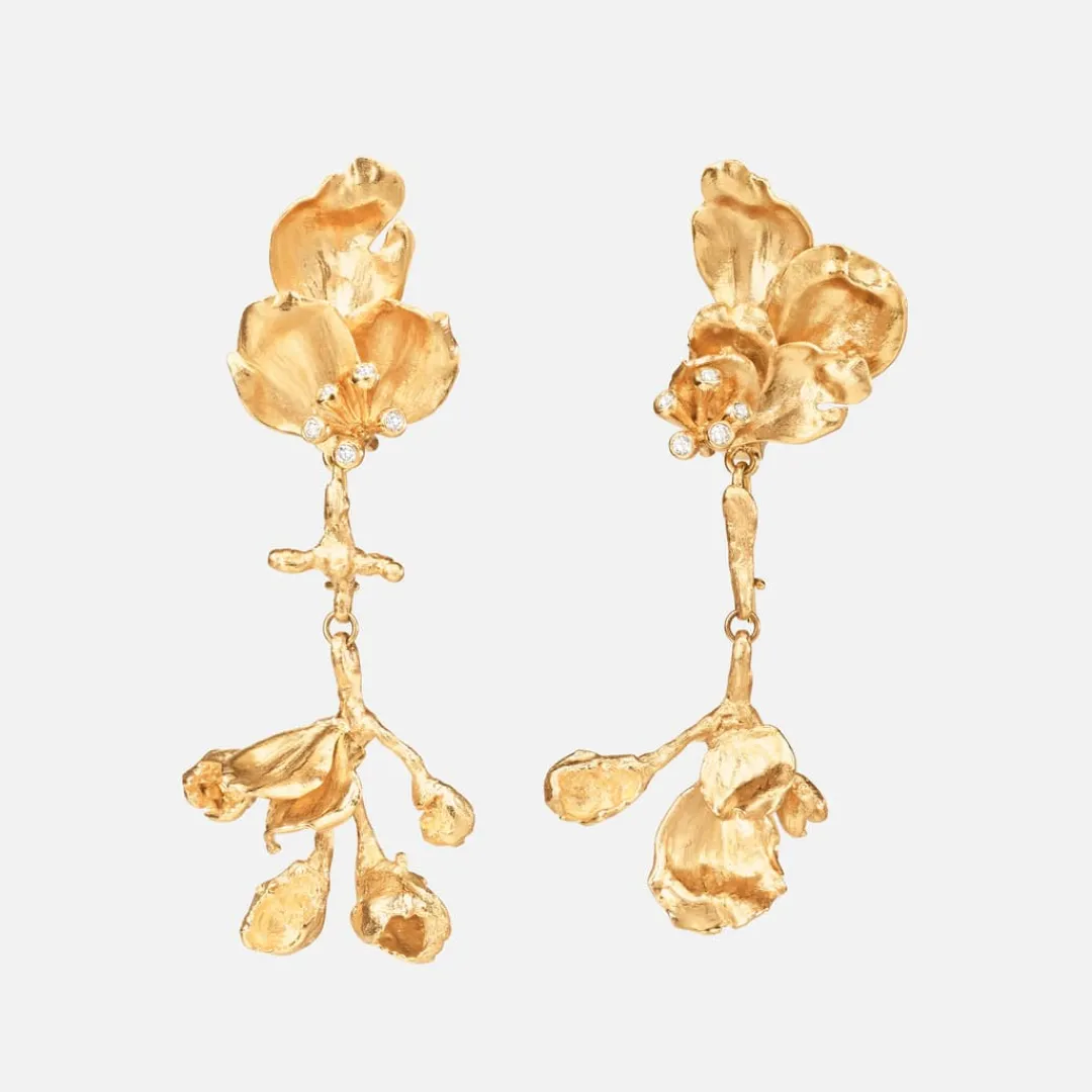 Ole Lynggaard Ohrring Anhänger | Wild Rose Earring pendant